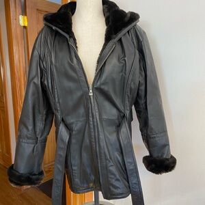 GENEVIEVE BELTED LEATHER JACKET
WILSONS LEATHER